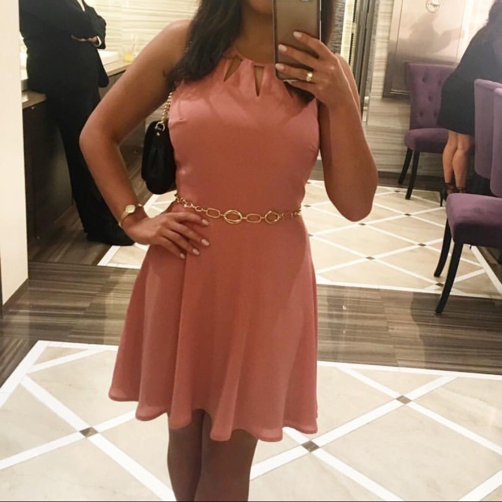Express Pale Dress